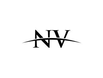 NV  logo design by johana