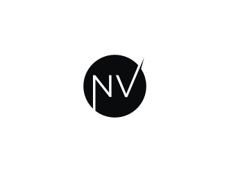 NV  logo design by logitec