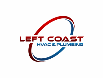LEFT COAST HVAC & PLUMBING logo design by scolessi