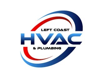 LEFT COAST HVAC & PLUMBING logo design by maserik