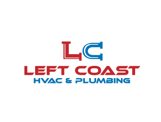 LEFT COAST HVAC & PLUMBING logo design by manabendra110