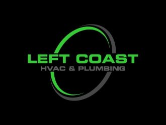 LEFT COAST HVAC & PLUMBING logo design by Creativeminds