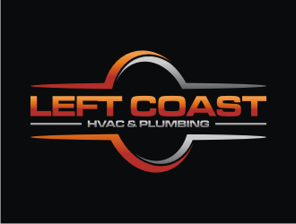 LEFT COAST HVAC & PLUMBING logo design by rief