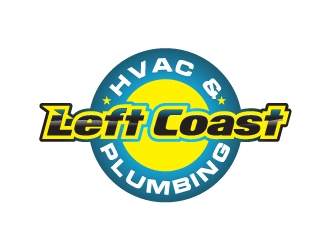LEFT COAST HVAC & PLUMBING logo design by zenith