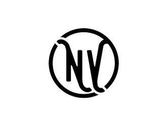 NV  logo design by mmyousuf