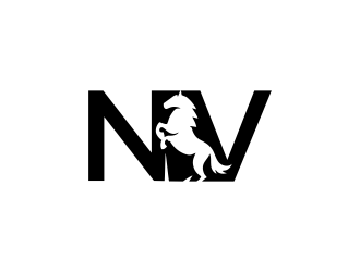 NV  logo design by akhi
