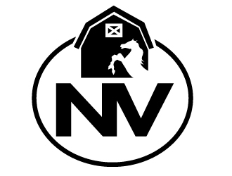 NV  logo design by PMG