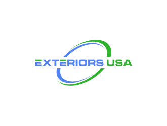Exteriors USA logo design by johana
