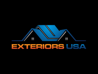 Exteriors USA logo design by scolessi