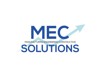 MEC (Manufacturing Engineering Construction)   SOLUTIONS logo design by qqdesigns