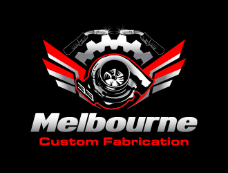 Melbourne Custom Fabrication logo design by PRN123