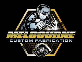 Melbourne Custom Fabrication logo design by PRN123