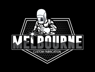 Melbourne Custom Fabrication logo design by Shailesh