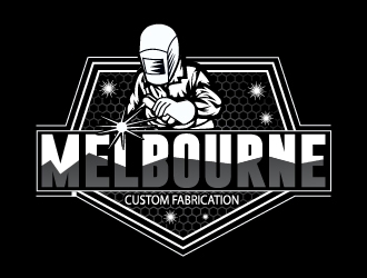 Melbourne Custom Fabrication logo design by Shailesh