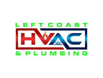 LEFT COAST HVAC & PLUMBING logo design by oke2angconcept