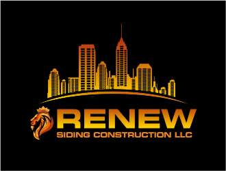 Renew Siding Construction LLC logo design by Girly
