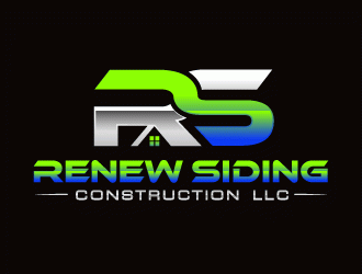 Renew Siding Construction LLC logo design by ORPiXELSTUDIOS