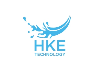 HKE Technology logo design by wongndeso