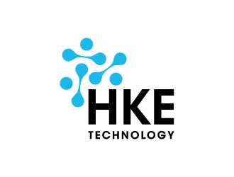 HKE Technology logo design by BrainStorming