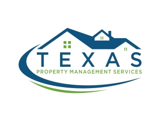 Texas Property Management Services logo design by dibyo