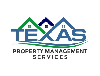 Texas Property Management Services logo design by onetm