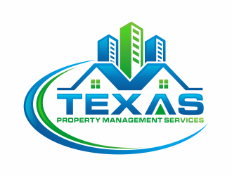 Texas Property Management Services logo design by hidro