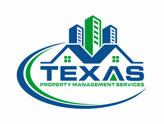 Texas Property Management Services logo design by hidro