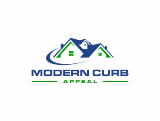 Modern Curb Appeal logo design by Franky.