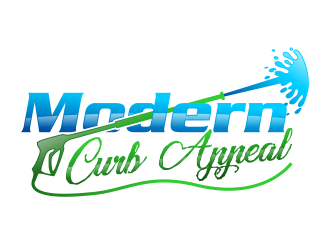 Modern Curb Appeal logo design by Gwerth