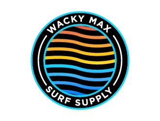 Wacky Max Surf Supply logo design by BrainStorming
