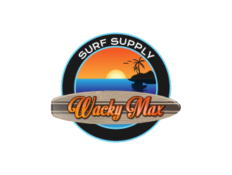 Wacky Max Surf Supply logo design by fastsev