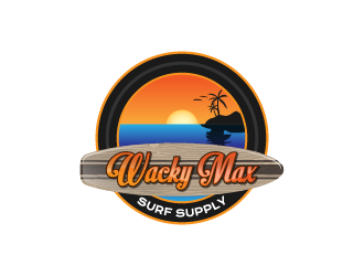 Wacky Max Surf Supply logo design by fastsev