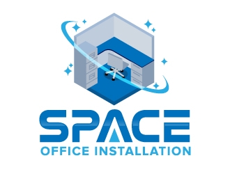 SPACE Office Installation logo design by jaize