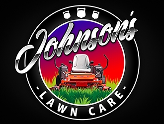 Johnsons Lawn Care logo design by XyloParadise