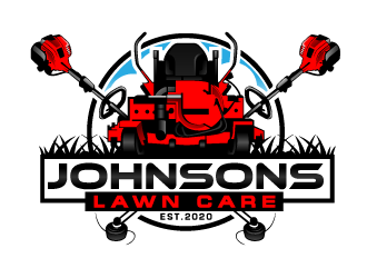 Johnsons Lawn Care logo design by Suvendu