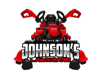 Johnsons Lawn Care logo design by AamirKhan