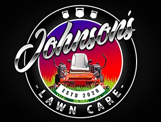 Johnsons Lawn Care logo design by XyloParadise