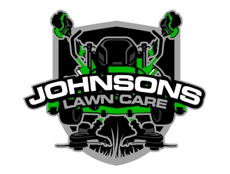 Johnsons Lawn Care logo design by aRBy