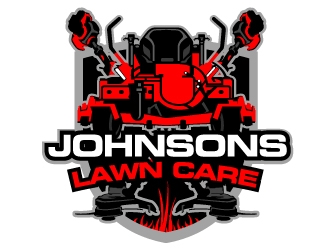 Johnsons Lawn Care logo design by aRBy
