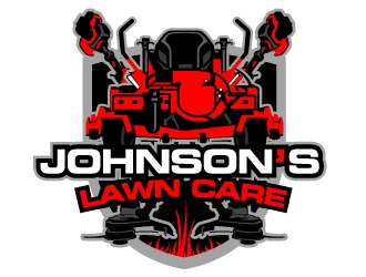 Johnsons Lawn Care logo design by aRBy