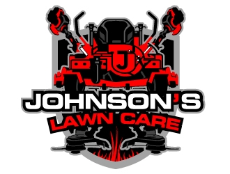 Johnsons Lawn Care logo design by aRBy
