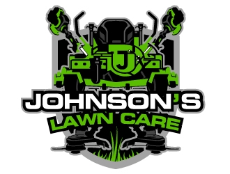 Johnsons Lawn Care logo design by aRBy