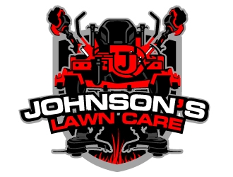Johnsons Lawn Care logo design by aRBy