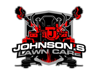 Johnsons Lawn Care logo design by aRBy