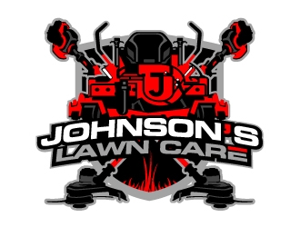Johnsons Lawn Care logo design by aRBy