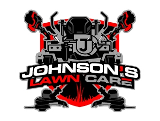 Johnsons Lawn Care logo design by aRBy
