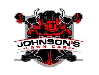 Johnsons Lawn Care logo design by aRBy