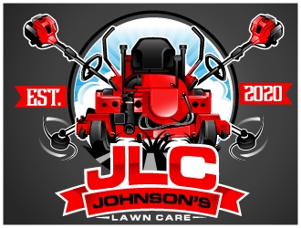Johnsons Lawn Care logo design by Suvendu