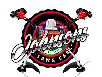 Johnsons Lawn Care logo design by XyloParadise