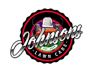Johnsons Lawn Care logo design by XyloParadise